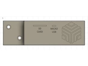 CR-6 SE Front SD Card and USB Cover