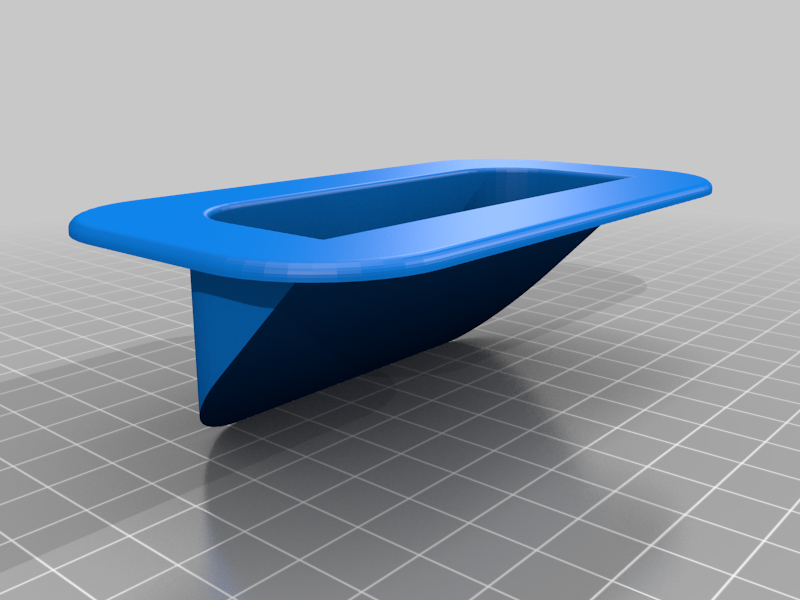 Recessed grip/handle