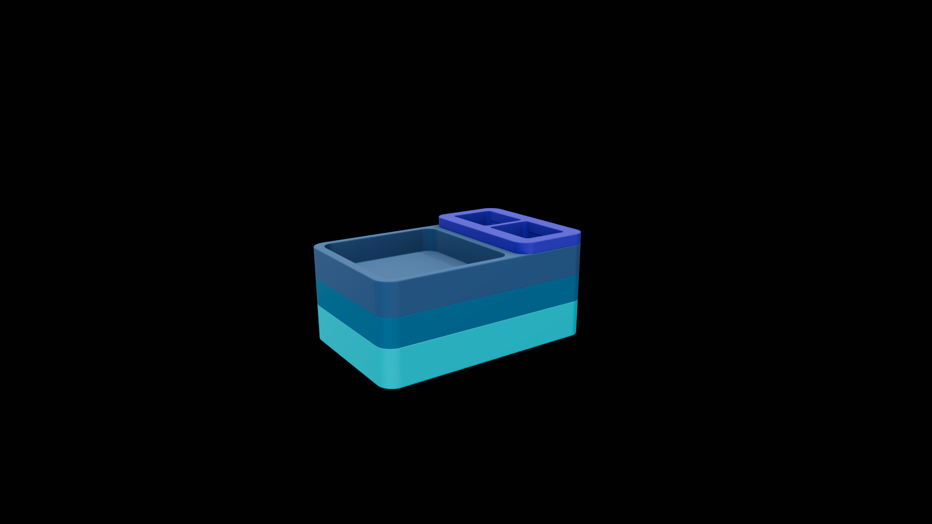 Modular 4-Layer Jewelry Box Organizer | Stackable Design