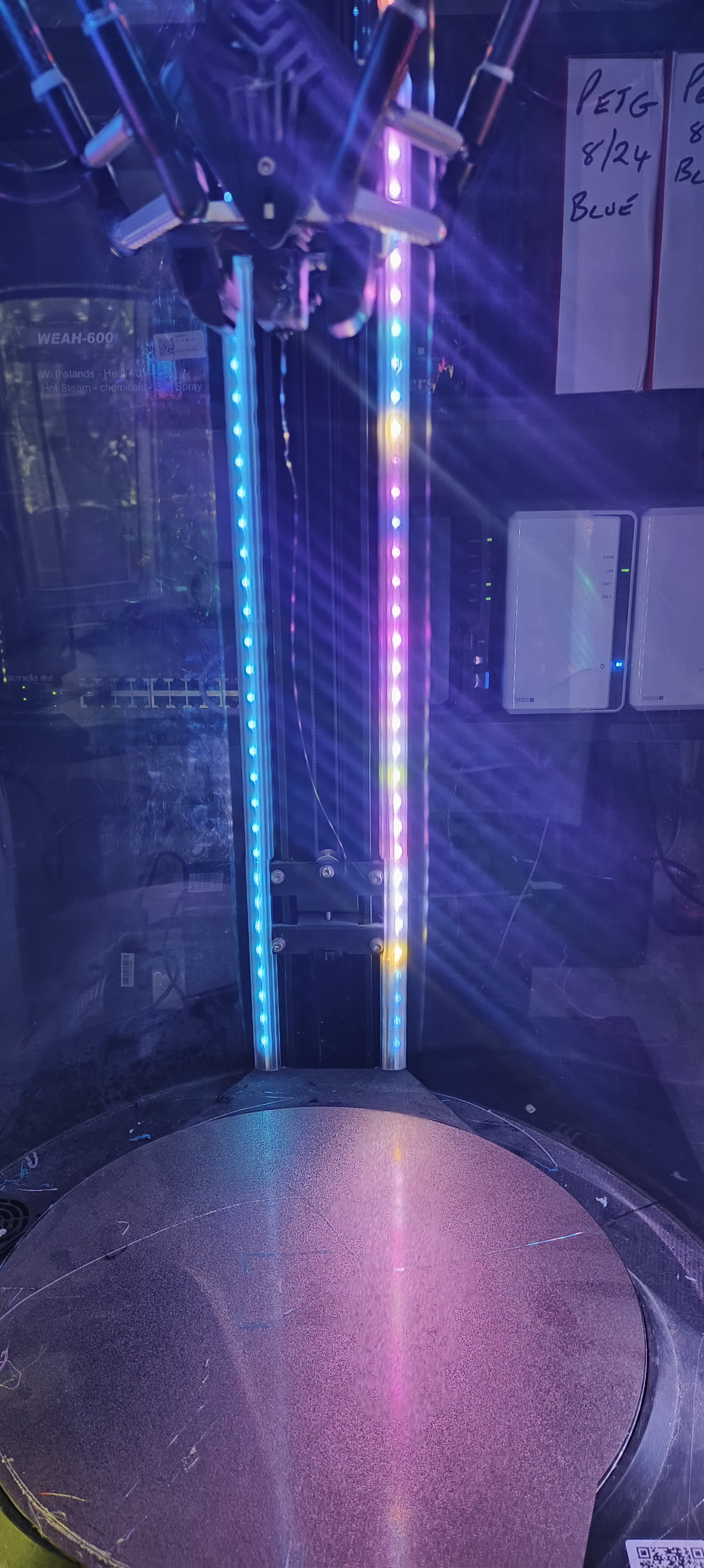 FLSUN V400 Neopixel LED Strip Covers