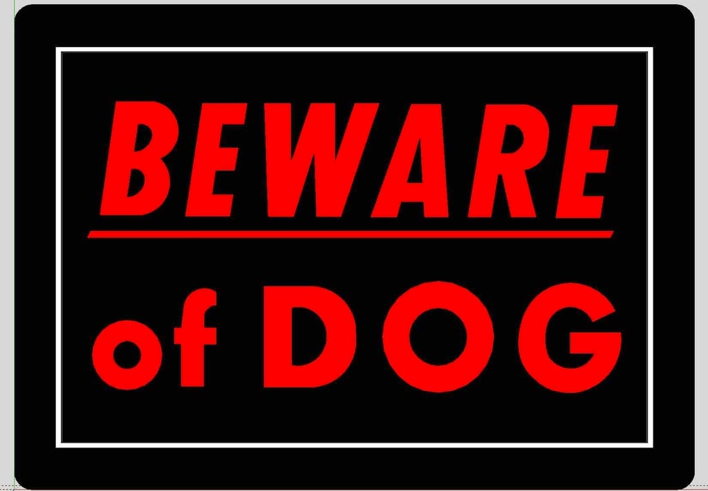 BEWARE_of_DOG sign
