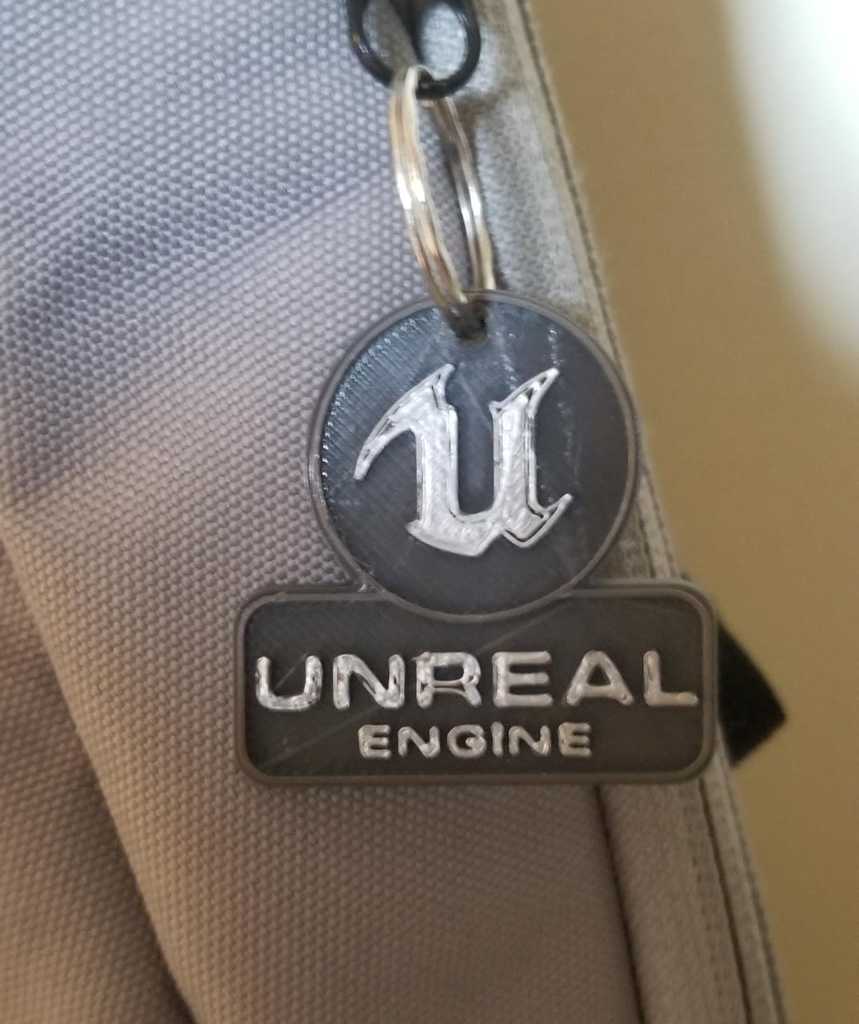 Unreal Engine Logo Charm