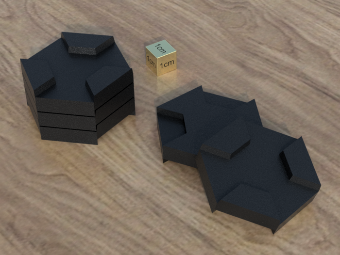 Stackable Furniture Riser (no supports needed)