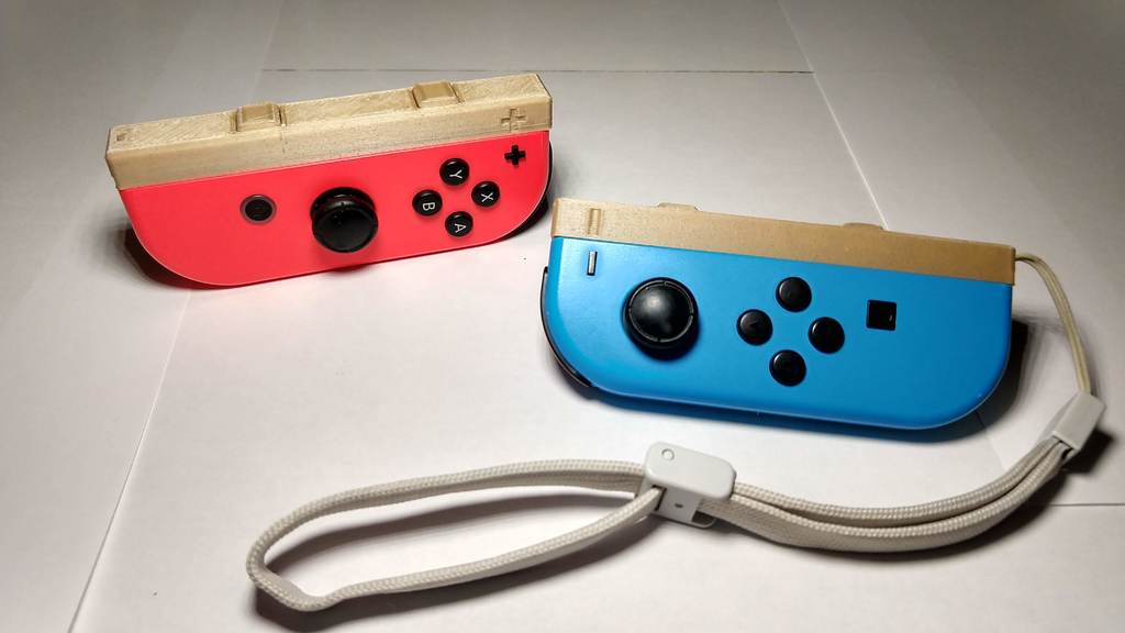 Joy Con Strap Slider with Buttons