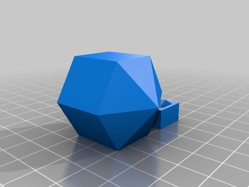 Dice (18 sided) with stand