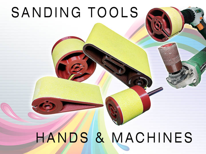 Sanding tools - hands & machines