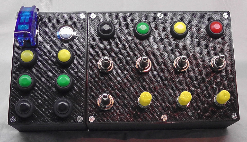 Modular Open Sim Racing Button Box