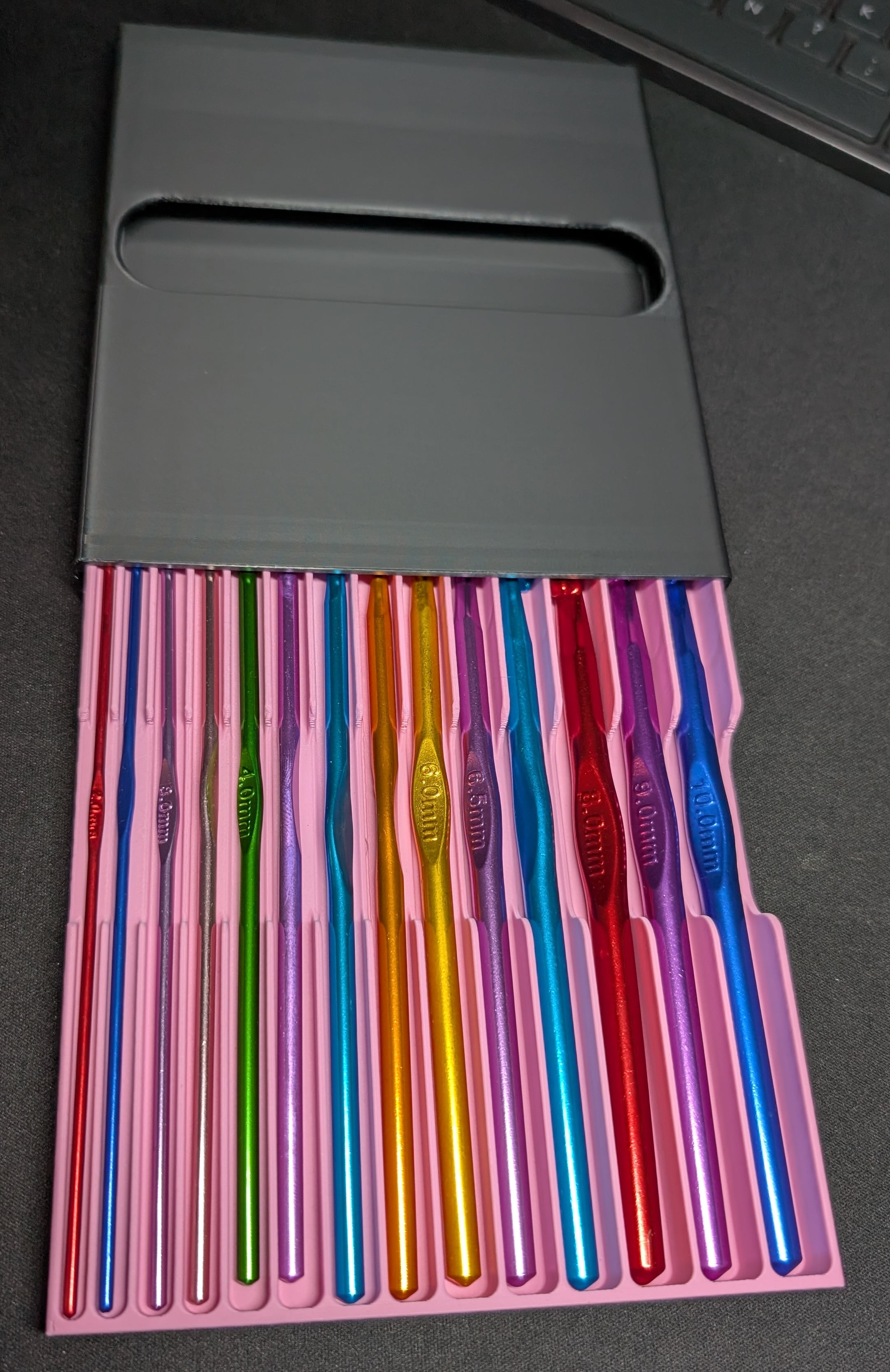 Crochet hook case
