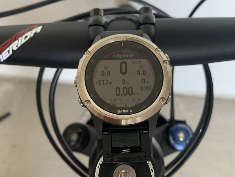 garmin fenix 5s bike mount