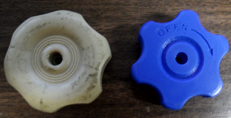 RV Window Knob with 8mm Shaft