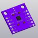 MLX90393 board 3D axis magnetic sensor manetometer digital Hall sensor 3D model