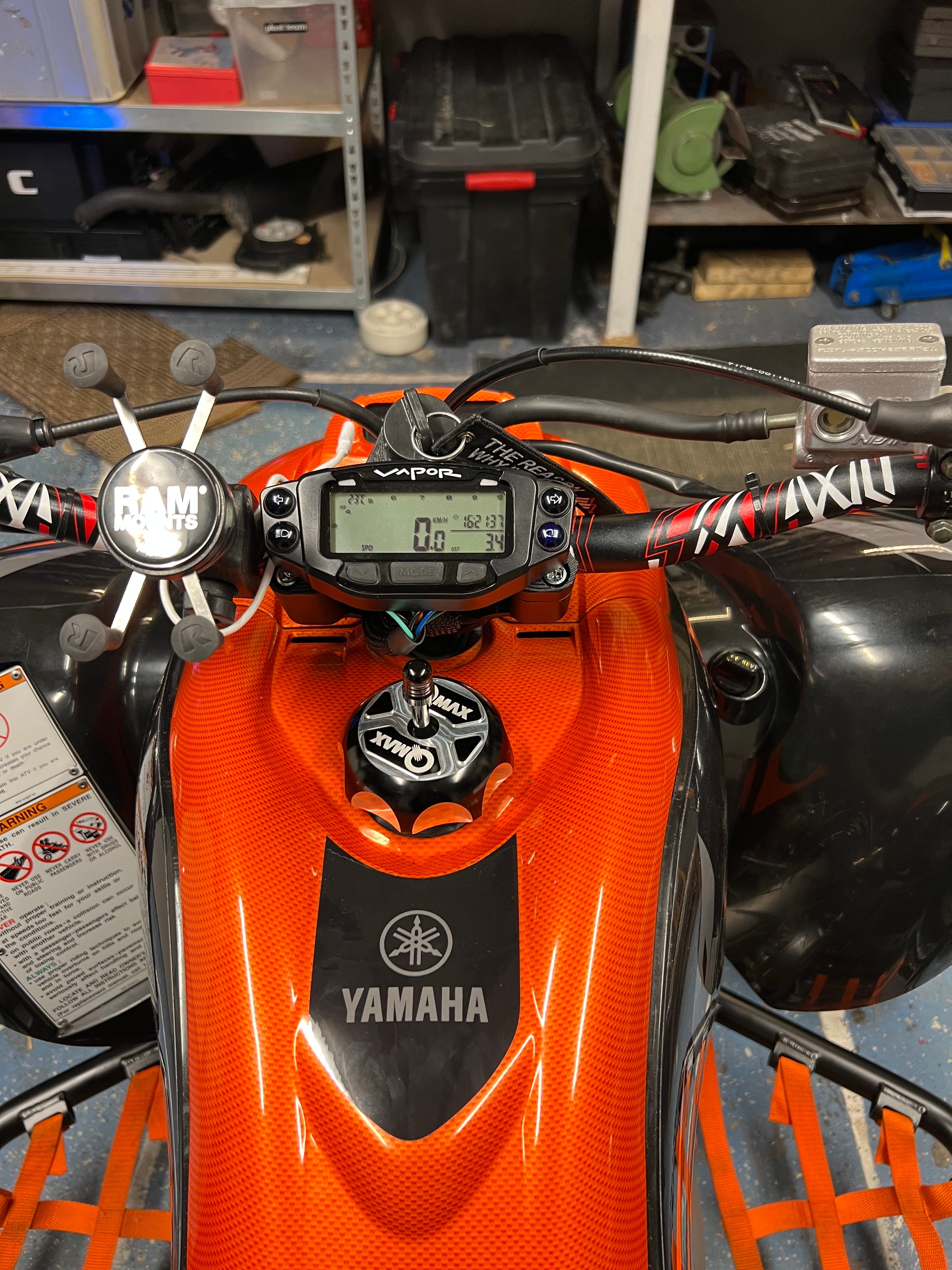 Yamaha Raptor 700 Trailtech Vapor Holder