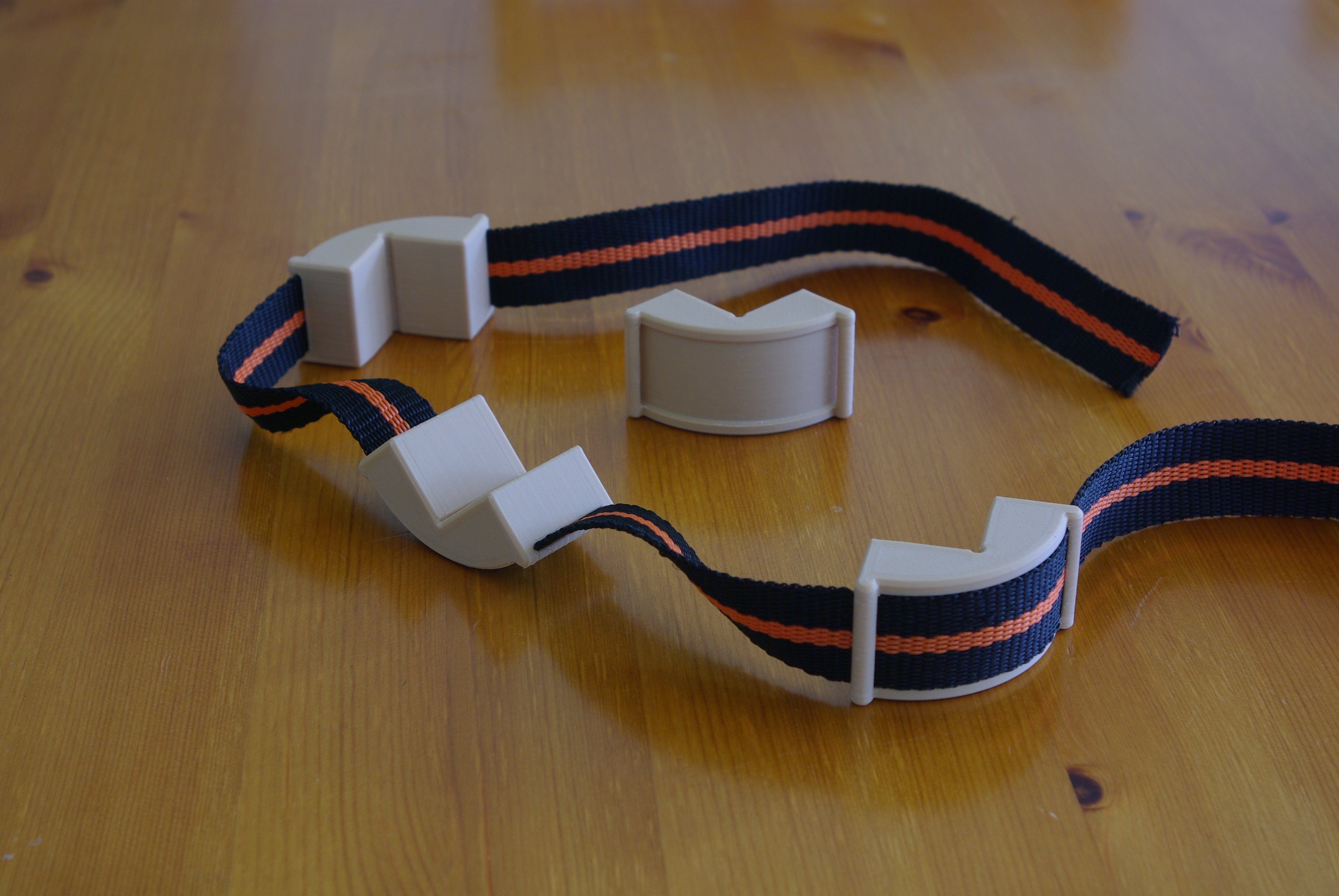Strap clamp corner pieces 25mm