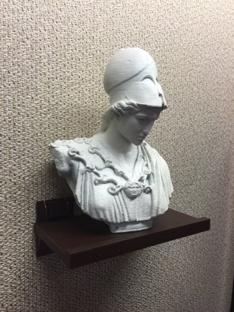 Fabric Cubicle Wall Shelf (Short Version)