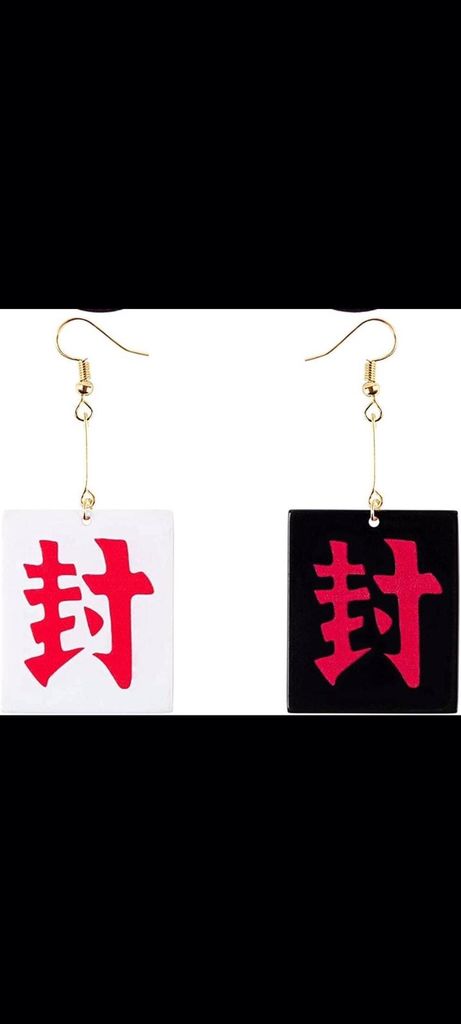 Hanako earrings/keychain from Jibaku shounen hanako-kun