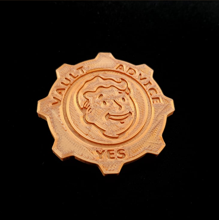 Fallout Coin - Deeper detail