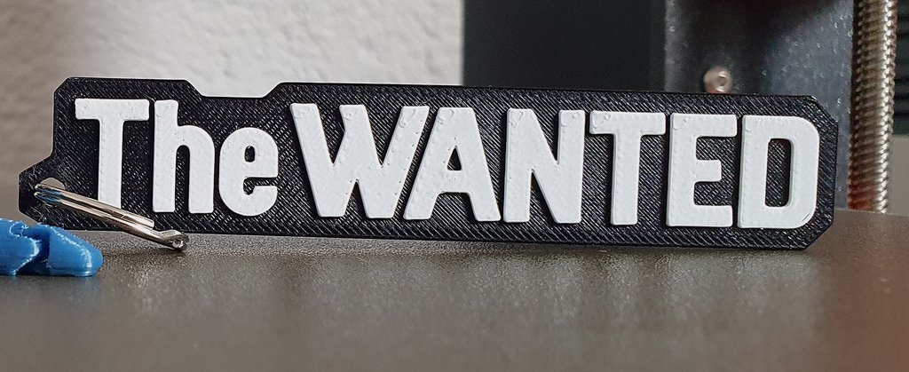 The Wanted Keychain
