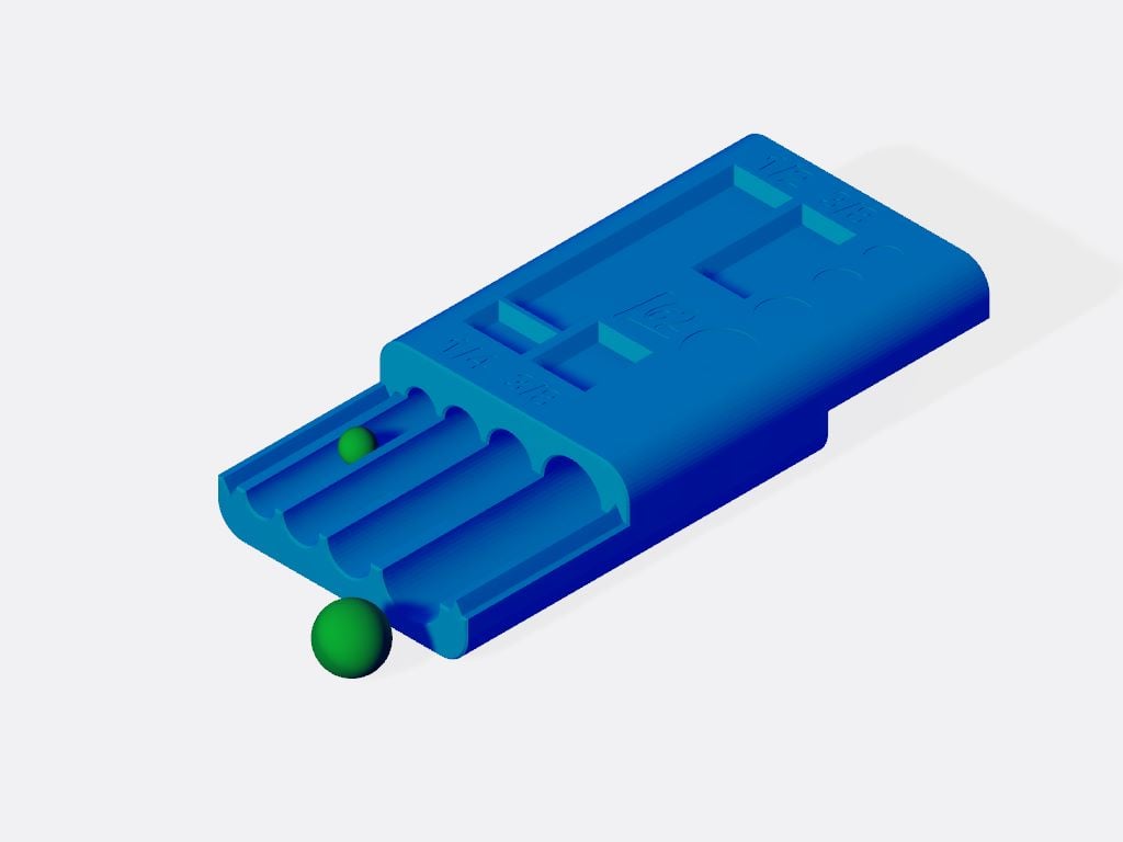 Sphere roller (imperial units)