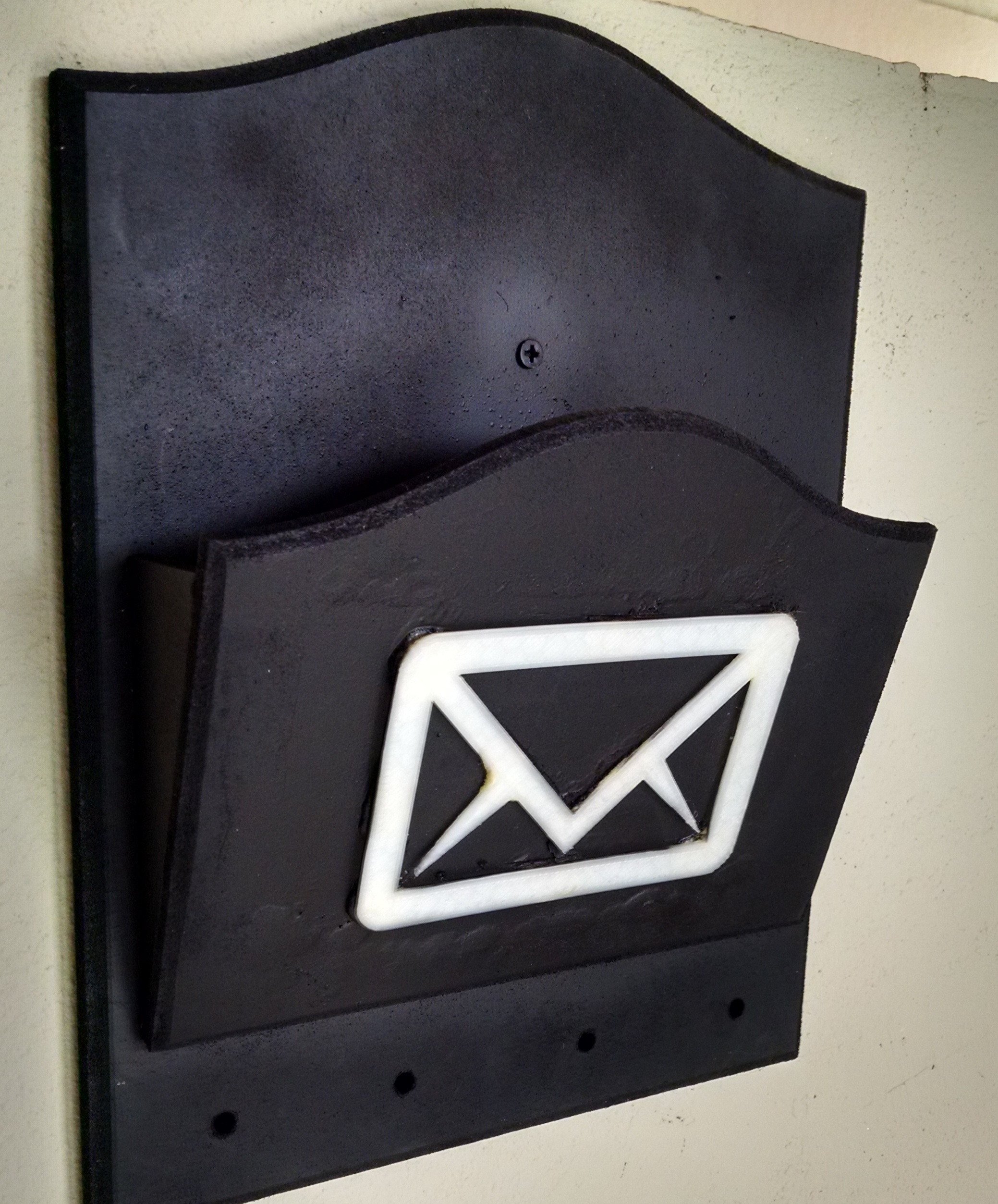 Mail letter icon for a mailbox
