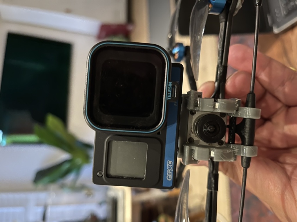 GEPRC naked gopro 8 to TELESIN ND Filters adapter