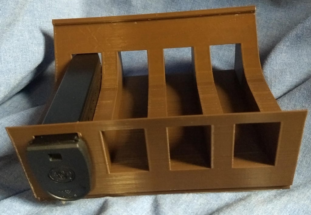 S&W M&P 9mm double stack magazine stacking rack