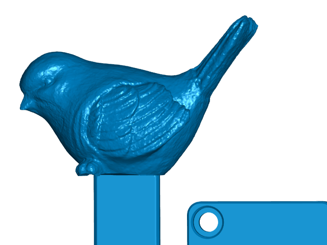 3rd Bird Mailbox Flag and Mount or Binary Indicator