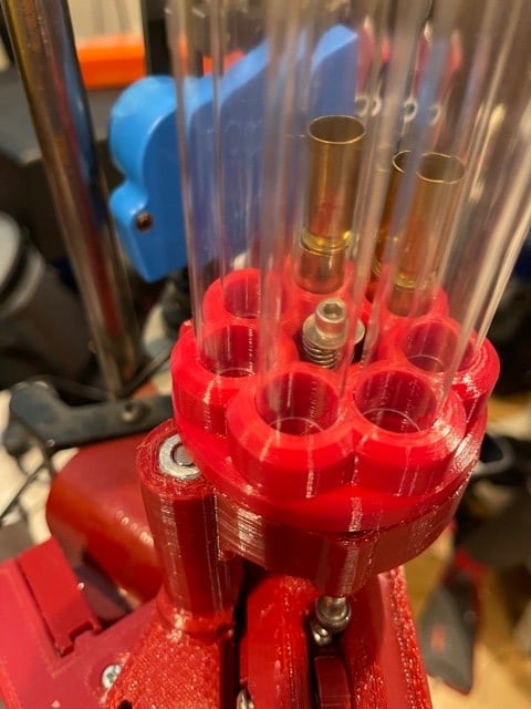 Mount for Renakx's Hornady L-N-L Case Feeder