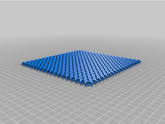 Chainmail 3D Printable Fabric