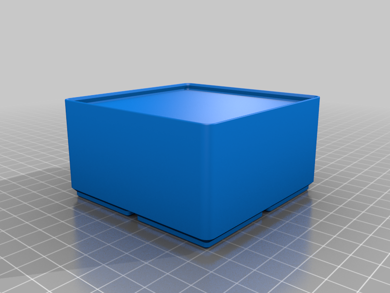 FreeCAD Gridfinity Parametric Bin Blank