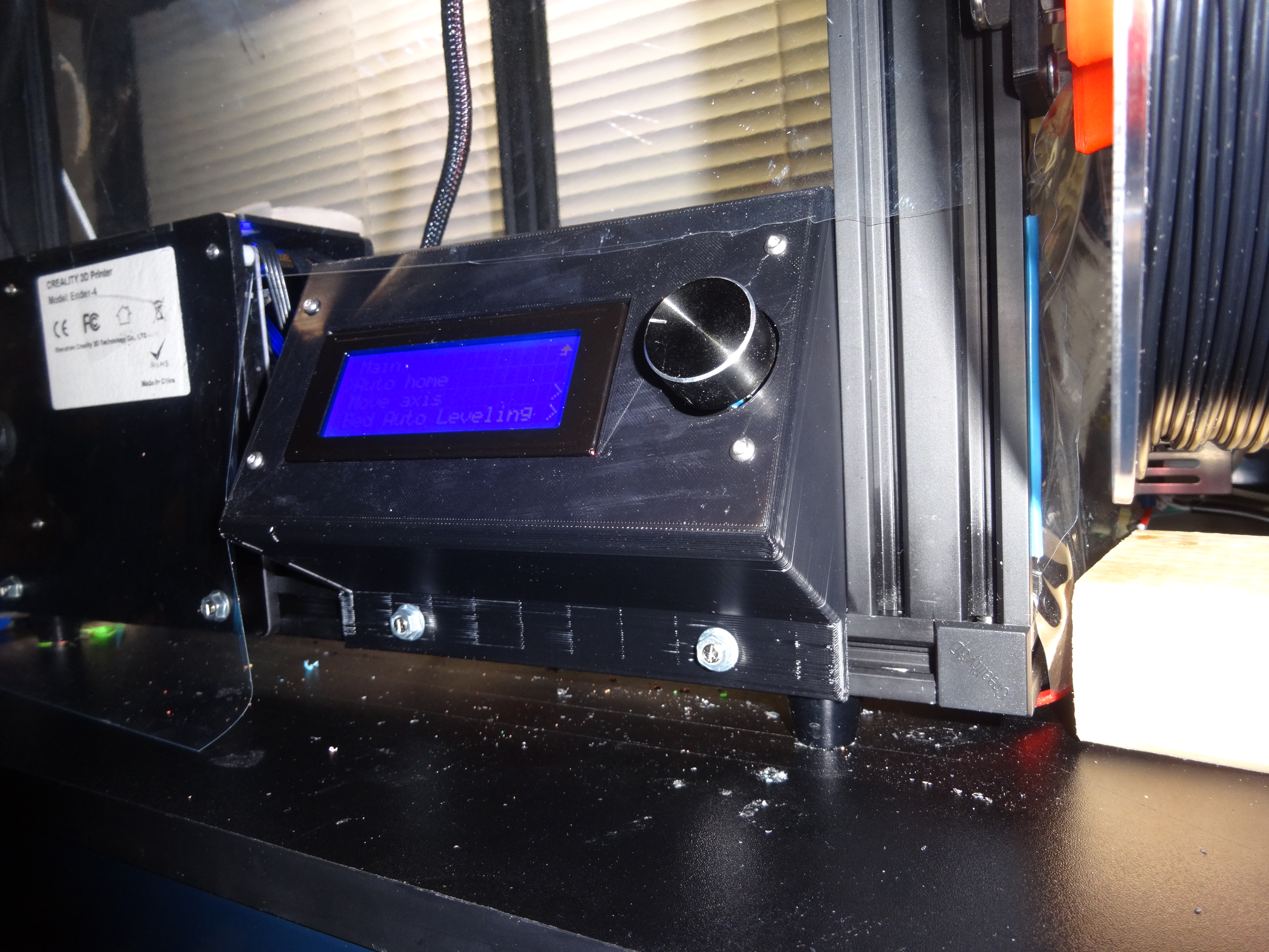 Creality Ender-4 External Tilted LCD Screen Frame