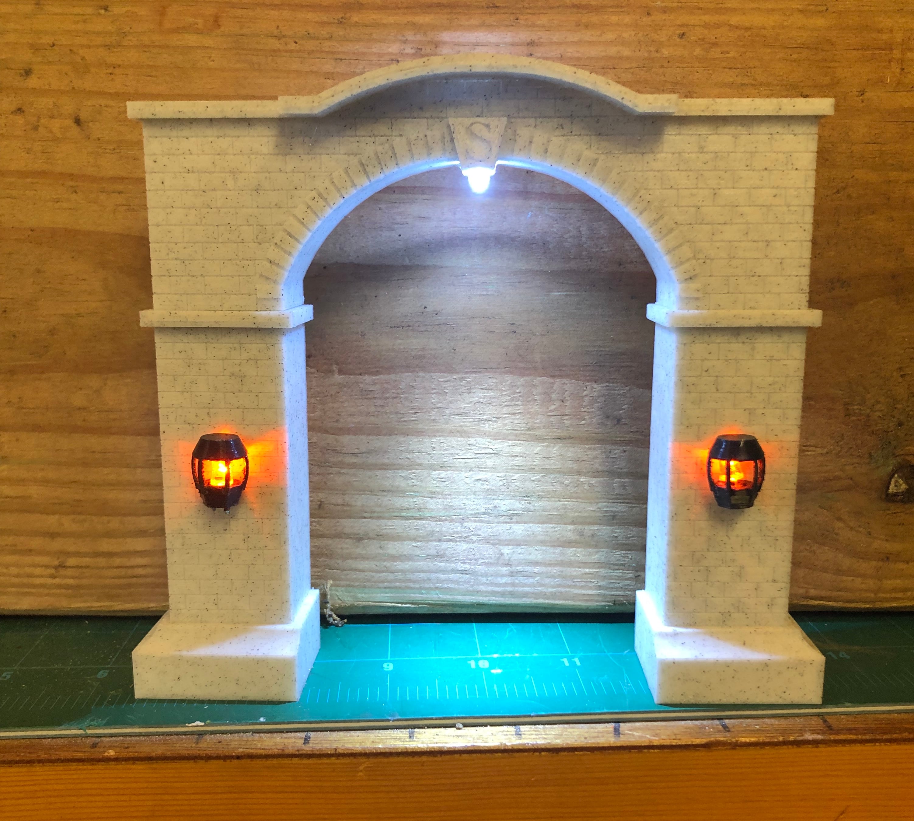 O Gauge Train Tunnel Entrance