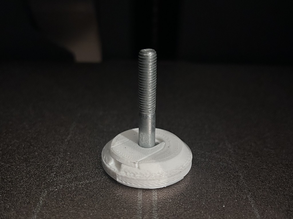 Foot Pad for 1/4" Bolt