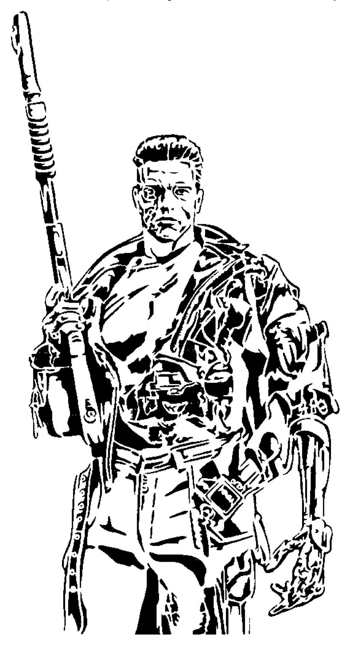 Terminator stencil 3