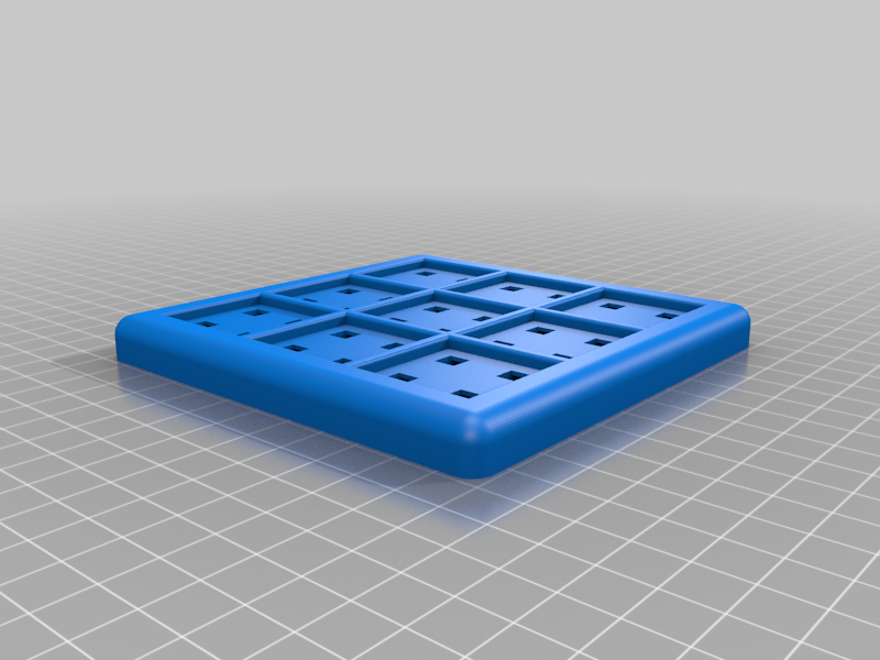 Soldering Jig and Base for Modular LED Lamp (6 x 6)