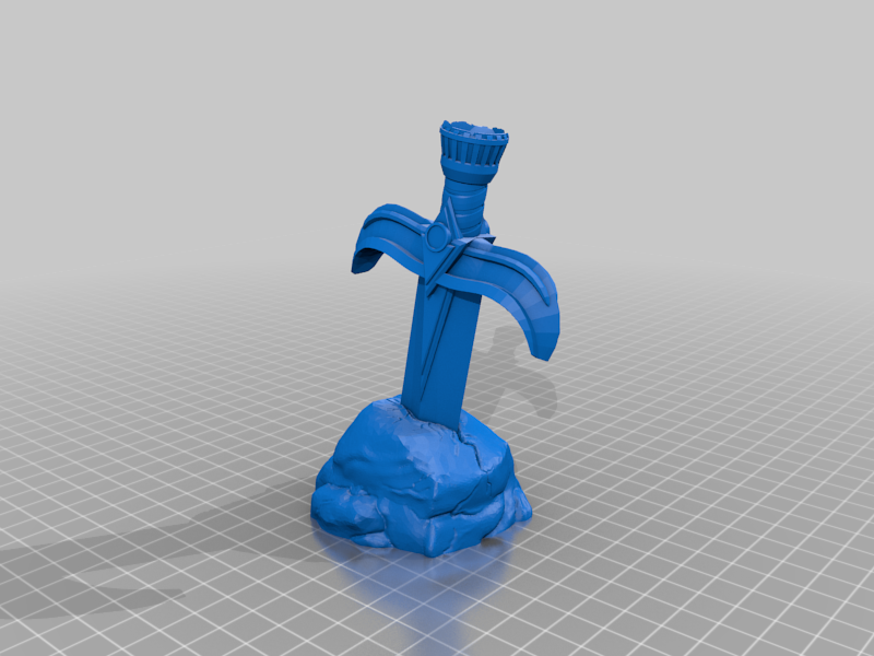 Sword in the Stone D20 Holder