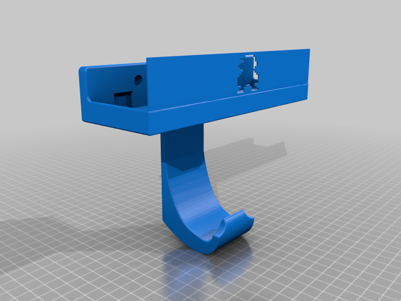 8Bit Mario Nintendo Switch Dock Holder w/ Controller Hanger