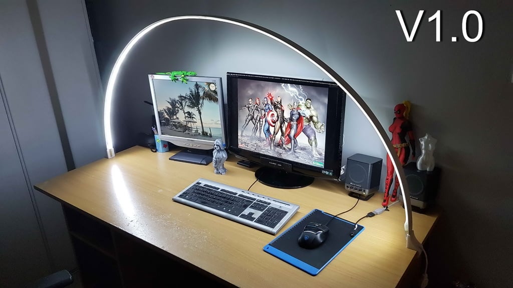 Easy and speed Arch Light using PVC (FR instructions)
