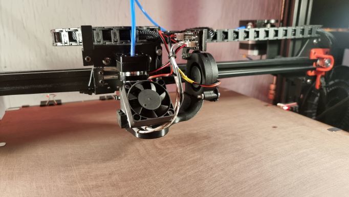 Anycubic Chiron E3d V6 Upgrade with part and hotend cooler