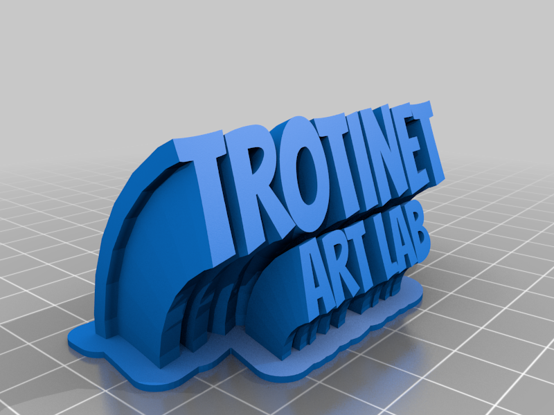 Trotinet Art Lab text