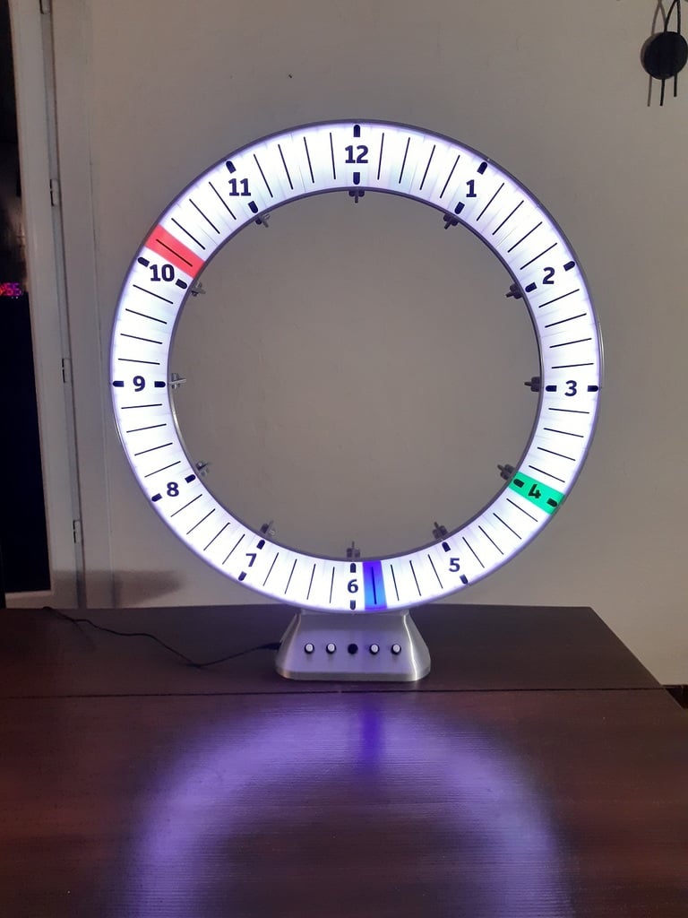 Giant LED clock
