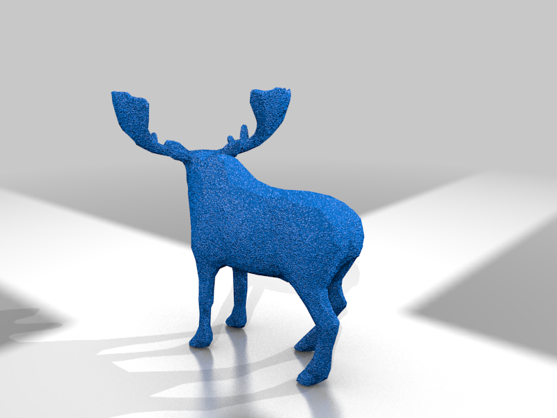 Moose 3D STL file