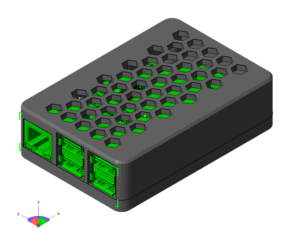 Raspberry Pi 2/B+ Case