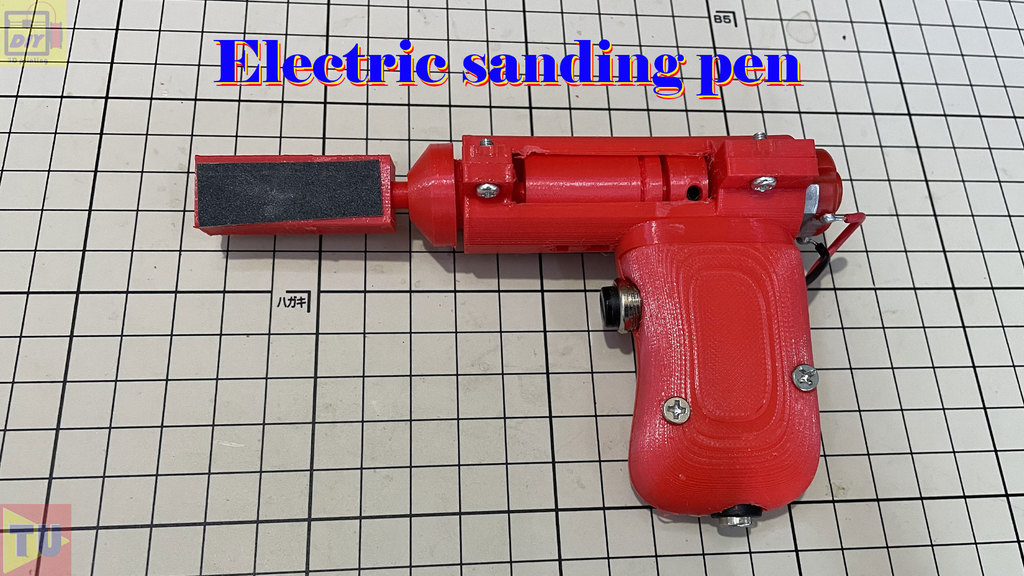 electric sanding pen