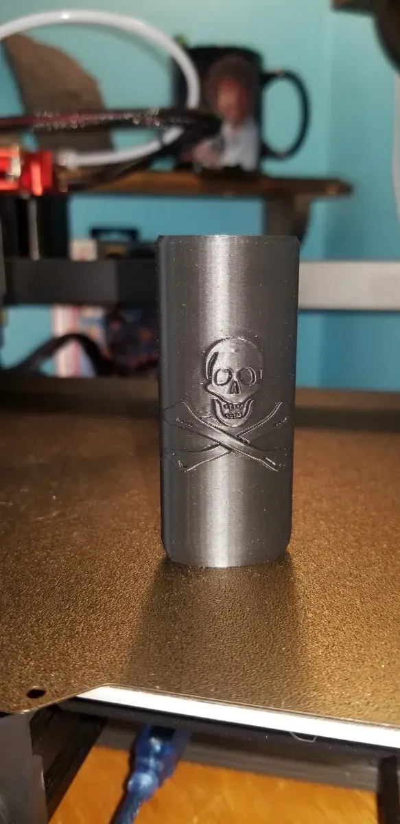Bic lighter case Jolly Roger