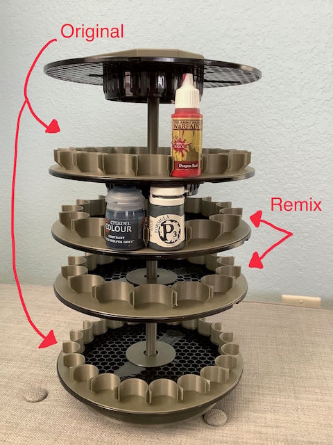 Paint Carousel Citadel/P3 Holder Remix