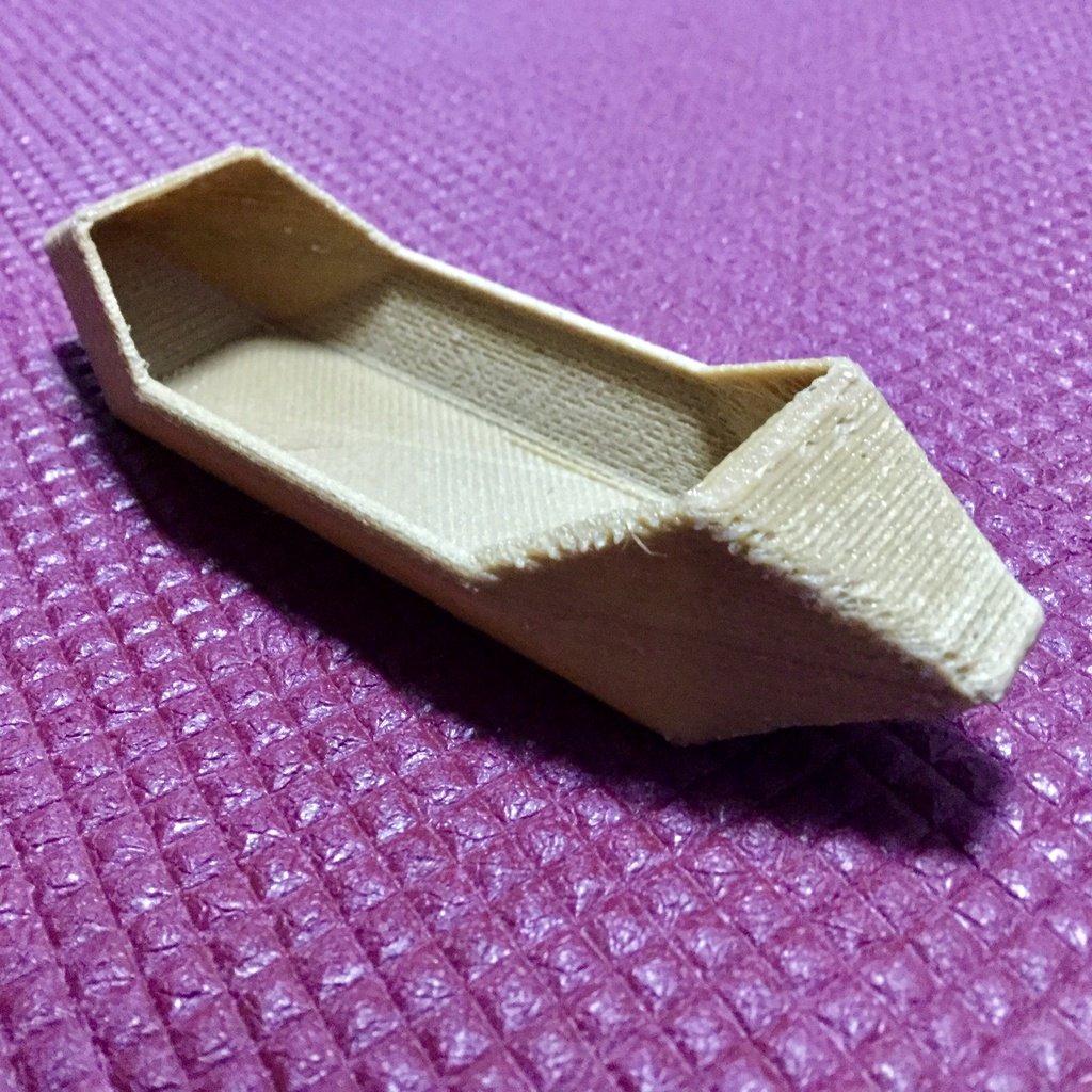 Low-Poly Origami floating boat