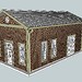 HO Scale Generator Building 3D model