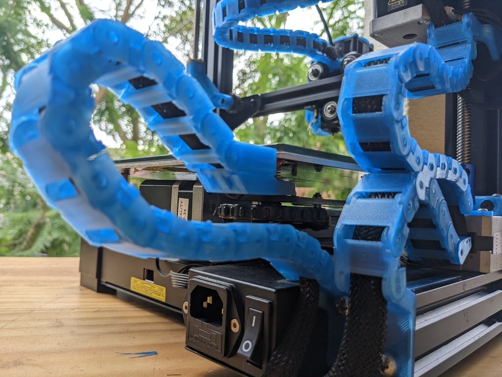 MrWraith's Complete Ender 3 V2 (3V2) cable chain collection