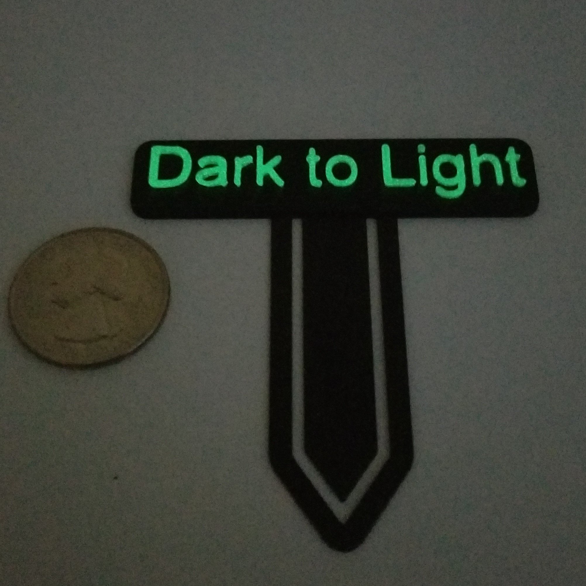 Dark to Light Bookmark