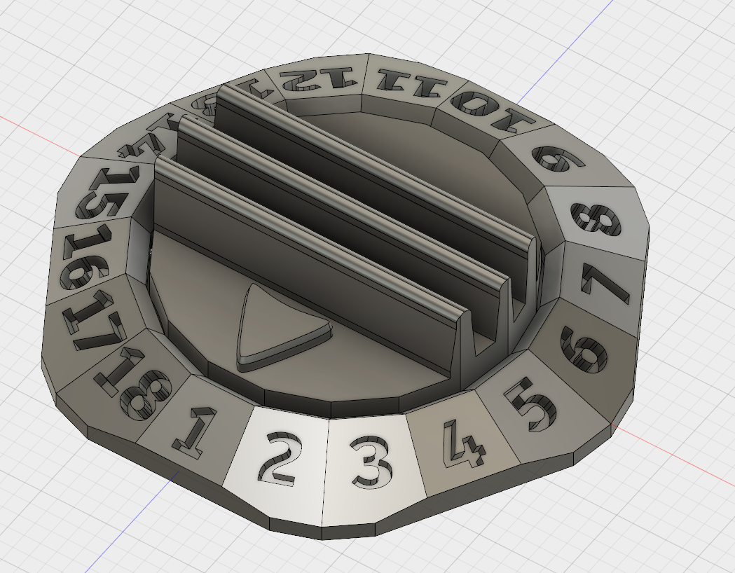 Gloomhaven hex dial monster base